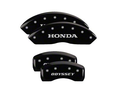 MGP 4 Caliper Covers Engraved Front Engraved Rear Odyssey - 20203SODSBK