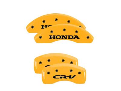 MGP 4 Caliper Covers Engraved Front Engraved Rear CR-V - 20205SCRVYL