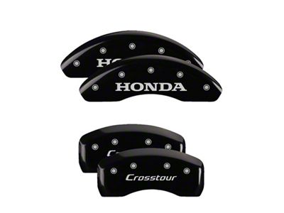 MGP 4 Caliper Covers Engraved Front Engraved Rear Crosstour - 20205SCSTBK
