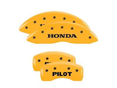 MGP 4 Caliper Covers Engraved Front Engraved Rear Pilot/2015 - 20213SPLTYL