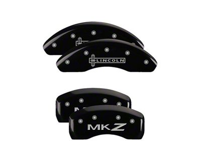 MGP 4 Caliper Covers Engraved Front Engraved Rear MKZ - 36008SLCZBK