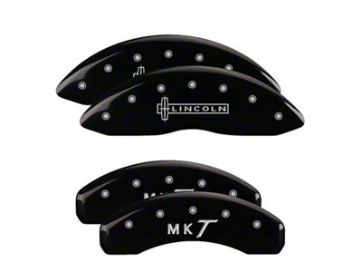 MGP 4 Caliper Covers Engraved Front Engraved Rear MKT - 36015SLMTBK