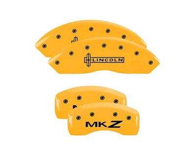 MGP 4 Caliper Covers Engraved Front Engraved Rear MKZ - 36018SLCZYL