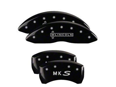MGP 4 Caliper Covers Engraved Front Engraved Rear MKS - 36019SLCSBK