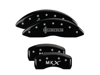 MGP 4 Caliper Covers Engraved Front Engraved Rear MKX - 36021SLCXBK