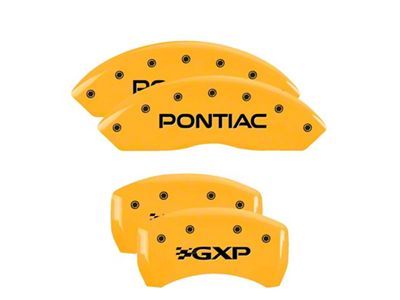 MGP 4 Caliper Covers Engraved Front Rear Gxp Yellow - 18030SPXPYL