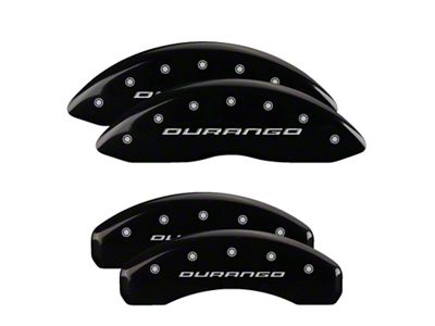 MGP 4 Caliper Covers Engraved Front & Rear 11-18 Dodge - 12204SDG1BK