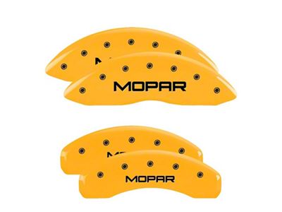 MGP 4 Caliper Covers Engraved Front & Rear 11-18 Dodge - 12204SMOPYL