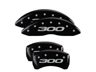 MGP 4 Caliper Covers Engraved Front & Rear 300/2017 Black - 32016S301BK