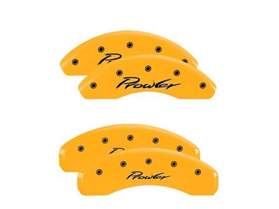 MGP 4 Caliper Covers Engraved Front & Rear 97-02 Chrysler - 32014SPRLYL