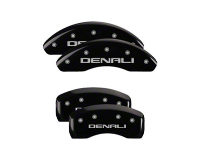 MGP 4 Caliper Covers Engraved Front & Rear Denali Black - 34002SDNLBK