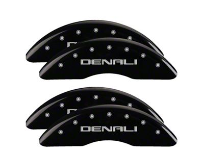 MGP 4 Caliper Covers Engraved Front & Rear Denali Black - 34003SDNLBK