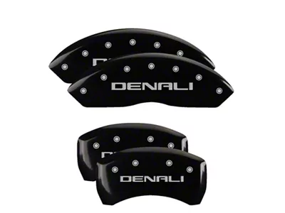 MGP 4 Caliper Covers Engraved Front & Rear Denali Black - 34212SDNLBK
