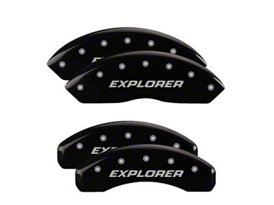 MGP 4 Caliper Covers Engraved Front & Rear Explorer/2011 Black - 10041SEXPBK