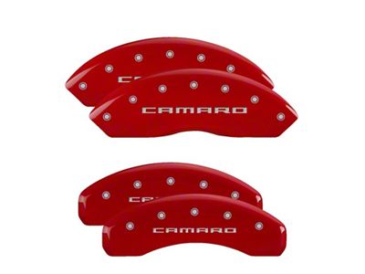 MGP 4 Caliper Covers Engraved Front & Rear Gen 5/Camaro - 14240SCA5RD