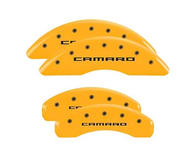 MGP 4 Caliper Covers Engraved Front & Rear Gen 5/Camaro - 14241SCA5YL