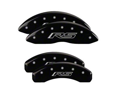 MGP 4 Caliper Covers Engraved Front & Rear Gen 5/RS - 14033SRS5BK