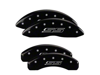 MGP 4 Caliper Covers Engraved Front & Rear Gen 5/SS - 14036SSS5BK