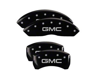 MGP 4 Caliper Covers Engraved Front & Rear Black - 34212S