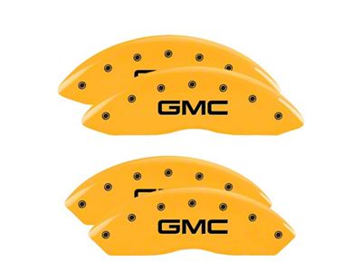 MGP 4 Caliper Covers Engraved Front & Rear Yellow - 34211SYellow