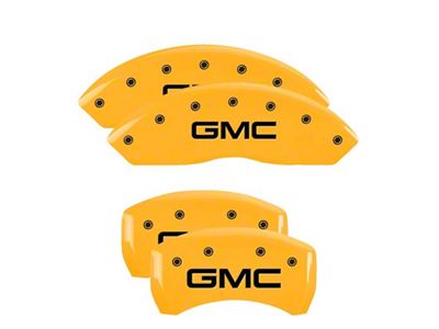 MGP 4 Caliper Covers Engraved Front & Rear Yellow - 34212SYellow