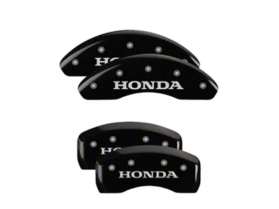 MGP 4 Caliper Covers Engraved Front & Rear Black - 20222SHONBK