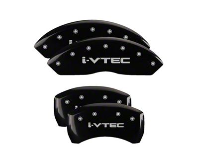 MGP 4 Caliper Covers Engraved Front & Rear i-Vtec Black - 39018SIVTBK