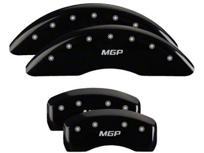 MGP 4 Caliper Covers Engraved Front & Rear Black