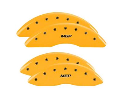 MGP 4 Caliper Covers Engraved Front & Rear Yellow - 12124SYellow