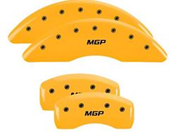 MGP 4 Caliper Covers Engraved Front & Rear Yellow
