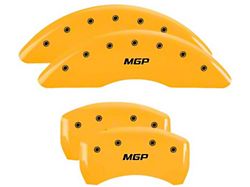 MGP 4 Caliper Covers Engraved Front & Rear Yellow