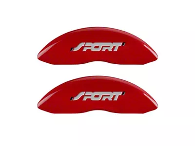 MGP 4 Caliper Covers Engraved Front & Rear No bolts/Spor - 10229SSP1RD