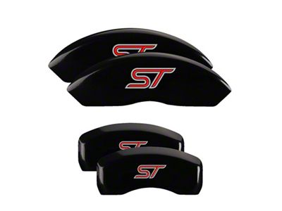 MGP 4 Caliper Covers Engraved Front & Rear No bolts/ST - 10231SST1BK