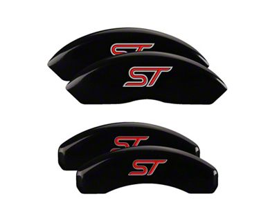MGP 4 Caliper Covers Engraved Front & Rear No Bolts/St - 10244SST1BK