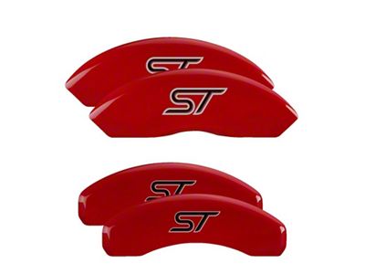MGP 4 Caliper Covers Engraved Front & Rear No Bolts/St - 10244SST1RD