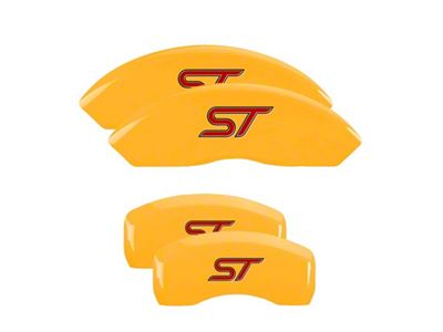 MGP 4 Caliper Covers Engraved Front & Rear No bolts/ST - 10231SST1YL