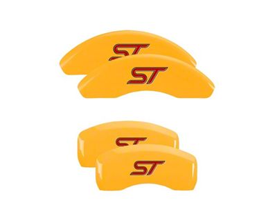 MGP 4 Caliper Covers Engraved Front & Rear No bolts/ST - 10236SST1YL
