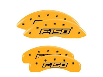 MGP 4 Caliper Covers Engraved Front & Rear Oval Logo/Ford - 10219SF15YL