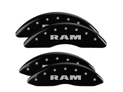 MGP 4 Caliper Covers Engraved Front & Rear RAM Black - 55002SRAMBK