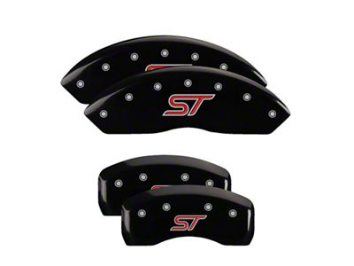 MGP 4 Caliper Covers Engraved Front & Rear ST Black - 10231SSTOBK