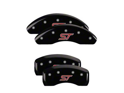 MGP 4 Caliper Covers Engraved Front & Rear ST Black - 10236SSTOBK