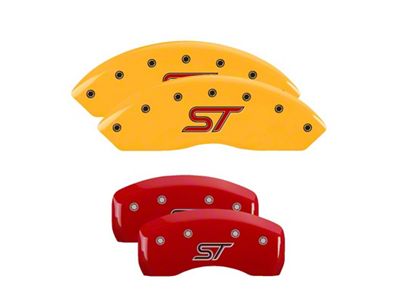 MGP 4 Caliper Covers Engraved Front & Rear ST Logo - 10252SSTORD