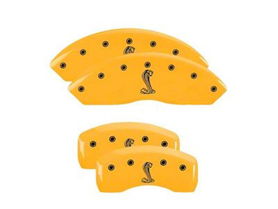 MGP 4 Caliper Covers Engraved Front & Rear Tiffany Snake - 10017SSNKYL