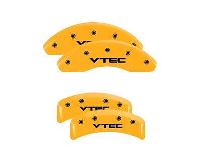 MGP 4 Caliper Covers Engraved Front & Rear Vtech Yellow - 39002SVTCYL