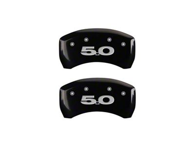 MGP Rear set 2 Caliper Covers Engraved Rear 50 Black - 10010RM50BK