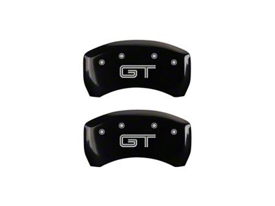 MGP Rear set 2 Caliper Covers Engraved Rear S197/GT Black - 10010RMG2BK