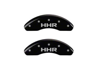 MGP Front set 2 Caliper Covers Engraved Front HHR Black - 14230FHHRBK