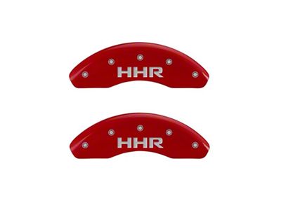 MGP Front set 2 Caliper Covers Engraved Front HHR Red - 14230FHHRRD