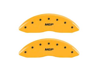 MGP Front set 2 Caliper Covers Engraved Front Yellow - 14207FYL