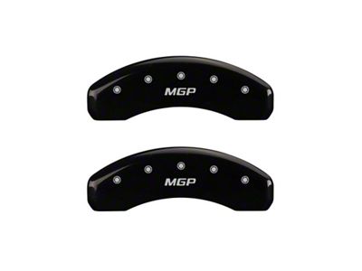 MGP Rear set 2 Caliper Covers Engraved Rear Black - 25049R